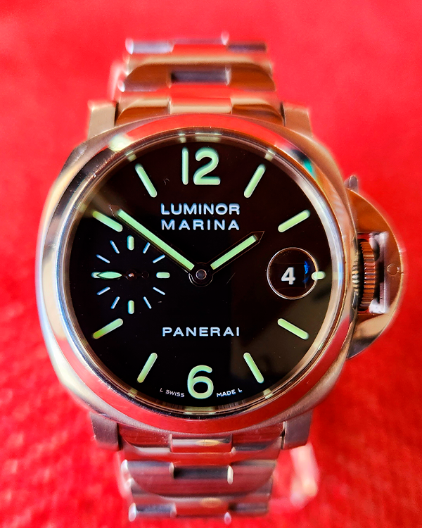 Panerai Luminor Marina Automatic Steel Black Dial PAM00050