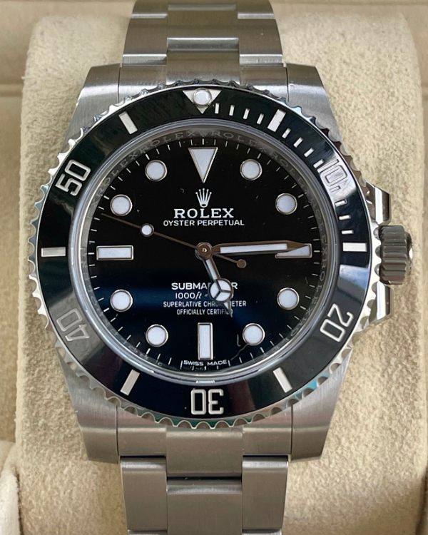 2019 Rolex No Date Oystersteel Black Dial – Grailzee