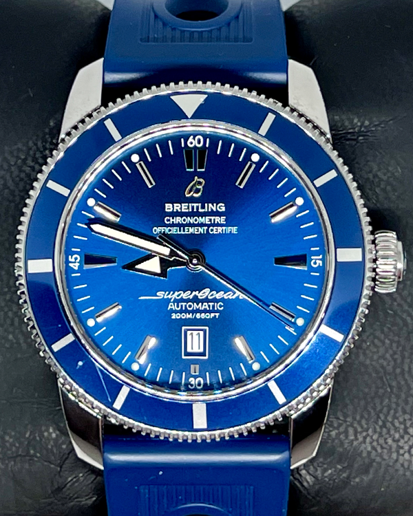 Breitling superocean 2024 heritage rubber strap