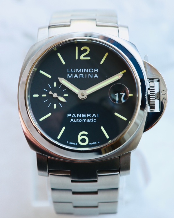 2010 Panerai Luminor Marina Automatic Black Dial PAM00298 Grailzee