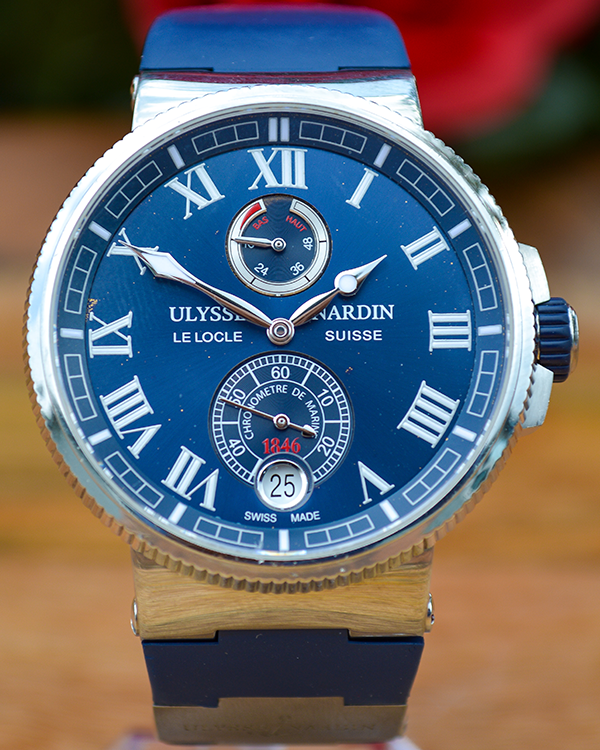 Ulysse nardin marine outlet chronometer manufacture