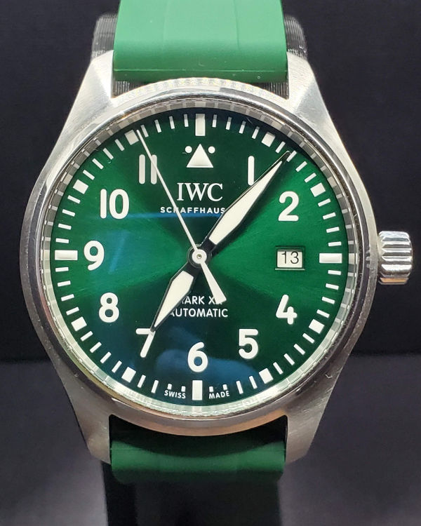2023 IWC Pilot Mark XX Steel Green Dial (IW328205) – Grailzee 2023 IWC Pilot Mark XX Steel Green Dial (IW328205) – Grailzee