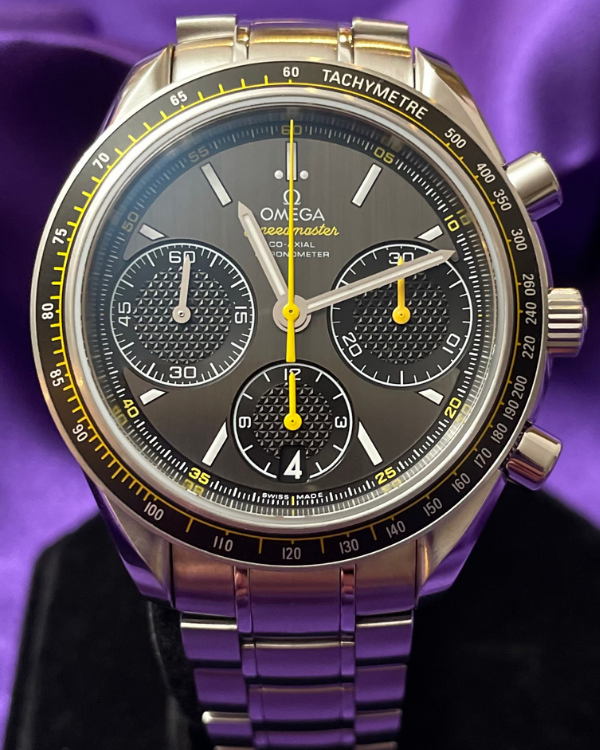 4 day Omega Speedmaster Professional Racing 40MM Steel Grey Dial