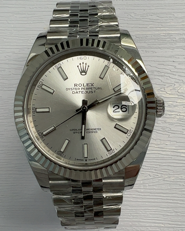 Rolex 126334 outlet silver