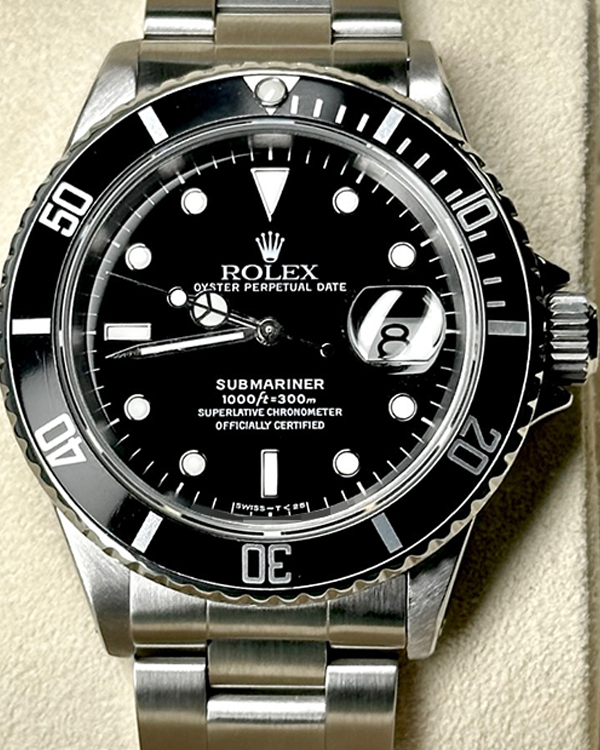Rolex Submariner Date Oystersteel Dial (16610) –