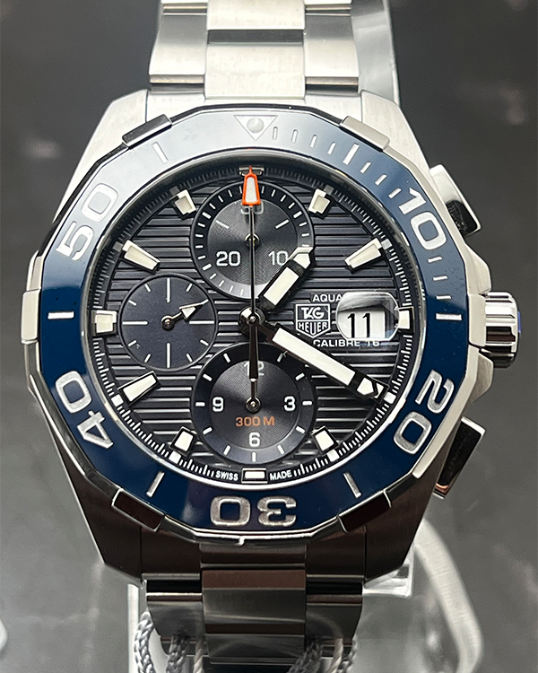 2022 TAG Heuer Aquaracer 300M 43MM Steel Blue Dial CAY211B.BA0927