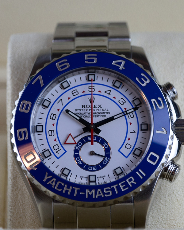 Rolex Yacht-Master II Blue Hands Mint Condition Full Set for