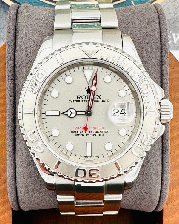 Rolex yacht master online 16622 platinum