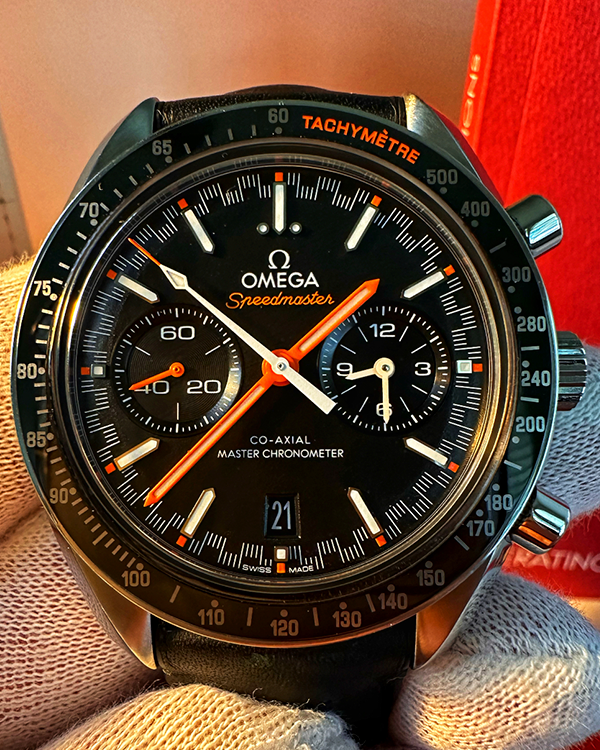 Omega Speedmaster Racing Steel Black Dial 329.32.44.51.01.001