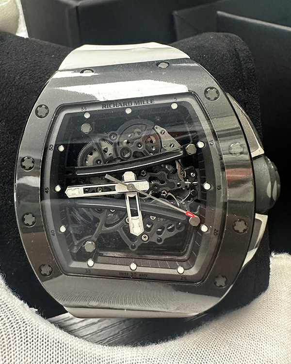 Richard Mille Yohan Blake Limited Edition Ceramic Skeleton Dial