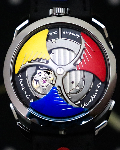 2024 MB&F MAD Edition 1 "Time To Love" L.E. 42MM Skeleton Dial Leather Strap (M.A.D. 1)
