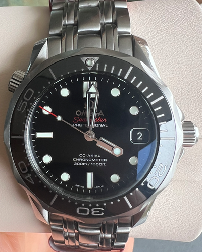 Omega Seamaster Diver 300M 36.25MM Black Dial Steel Bracelet (212.30.36.20.01.002)