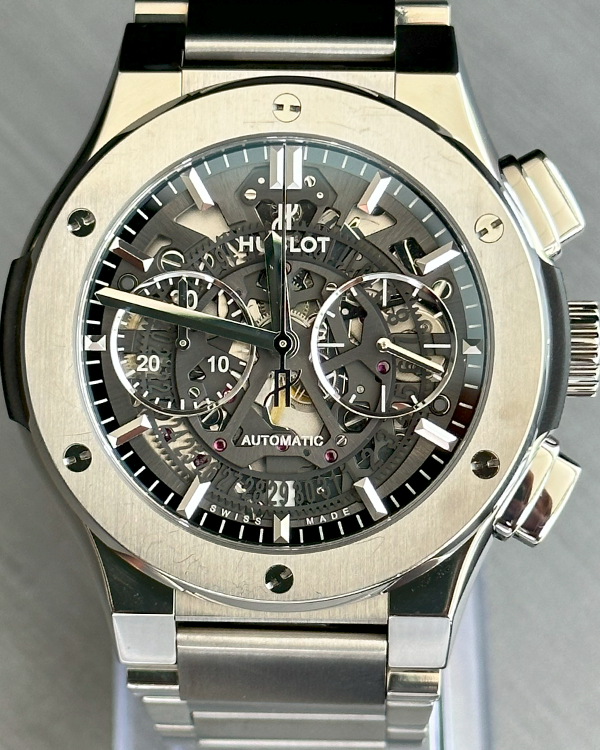 Hublot Classic Fusion Aerofusion Titanium Skeleton Dial (528.nx.0170.n 