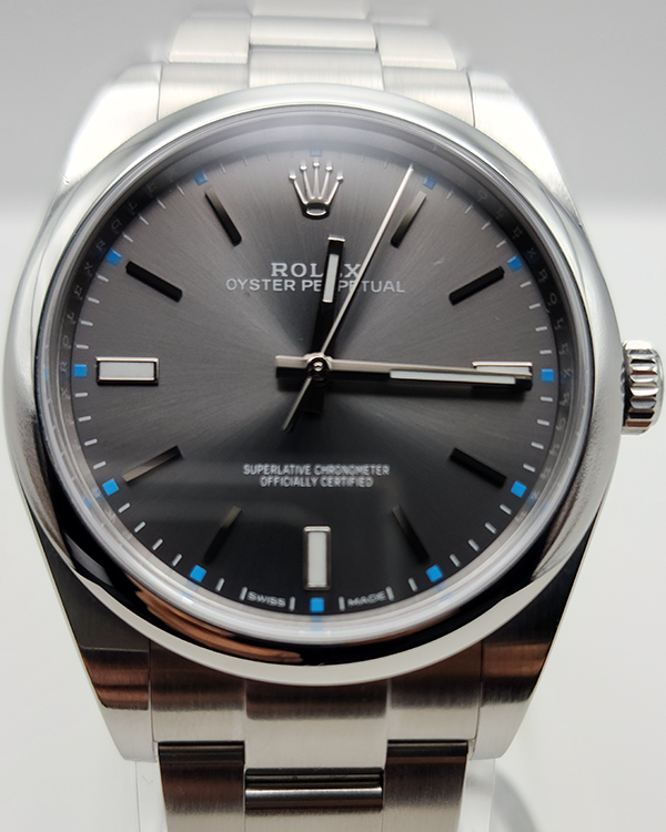 Oyster perpetual clearance 39 grey