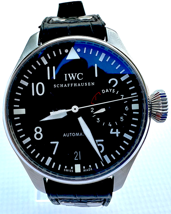 IWC Big Pilot Steel Black Dial IW500901 Grailzee