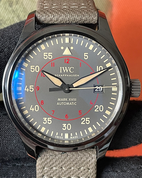 2017 IWC Pilot s Watch Mark XVIII Top Gun Miramar 41MM Grey Dial