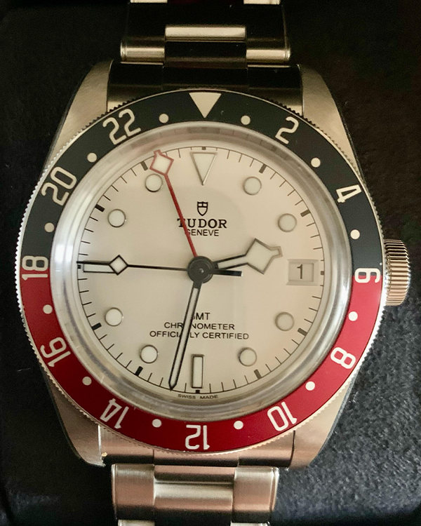 Tudor black cheap bay gmt replica