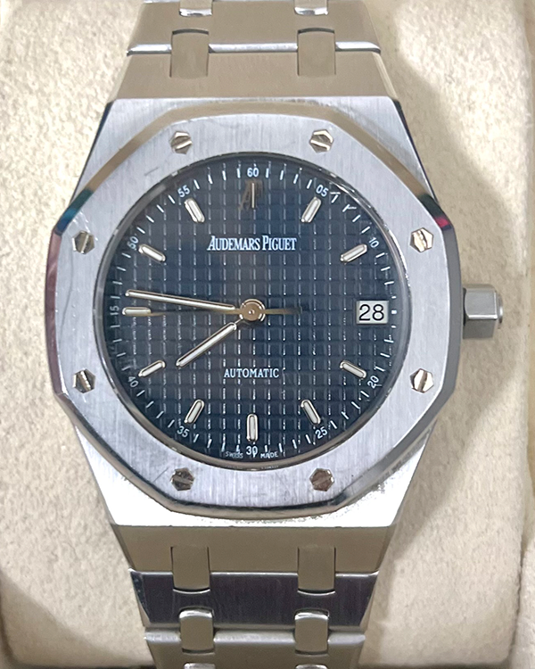 2004 Audemars Piguet Royal Oak 36MM Black Dial Steel Bracelet