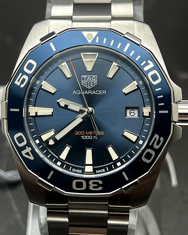 Tag heuer aquaracer outlet 41mm blue