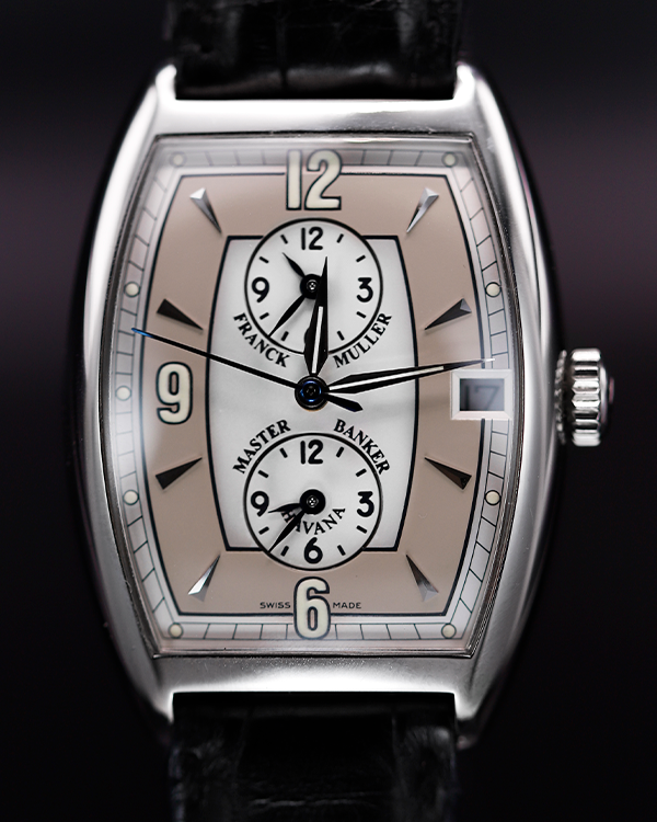 Franck Muller Master Banker Havana Automatic 31x43MM Steel Silver