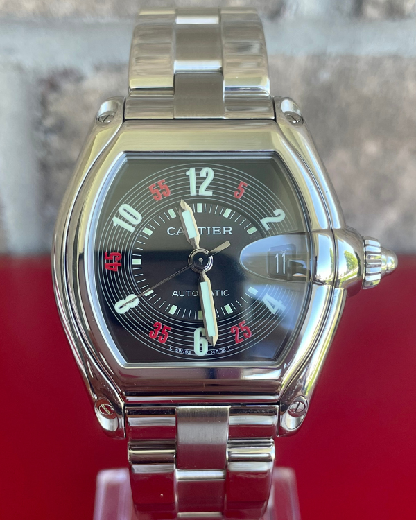 Cartier best sale roadster w62002v3