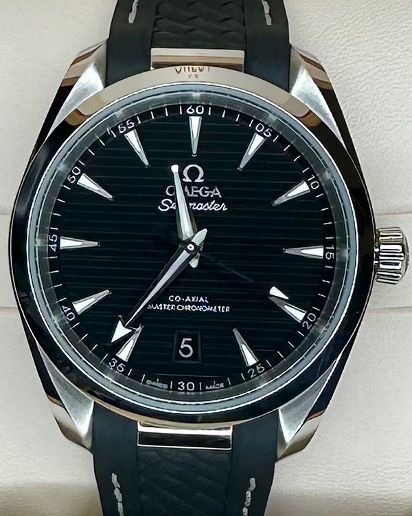 Omega aqua discount terra 38mm black