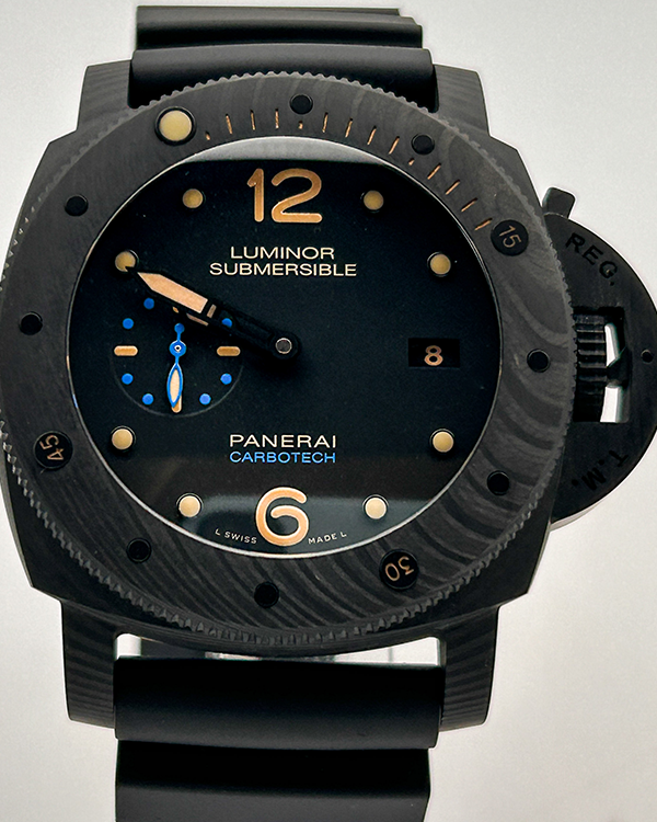 No Reserve Panerai Luminor Submersible 1950 3 Days Automatic Carbote Grailzee