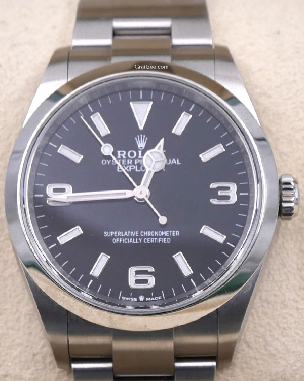 2021 Rolex Explorer 36MM Black Dial Oystersteel Bracelet (124270 ...