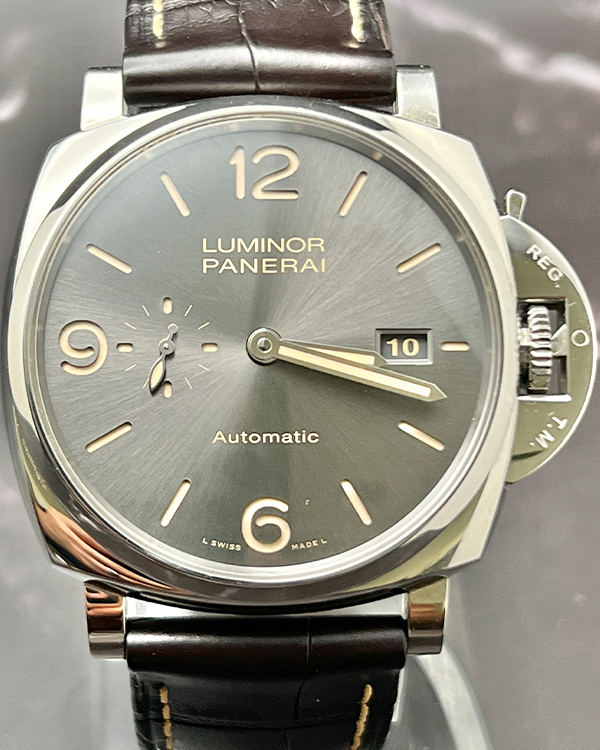 Panerai Luminor Due 45mm Steel Anthracite Grey Dial PAM00943 Grailzee