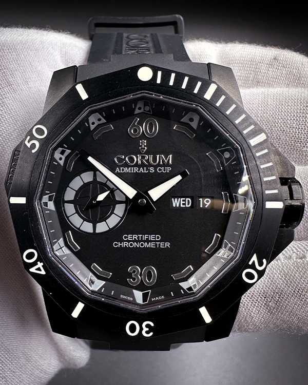 Corum black hull hotsell