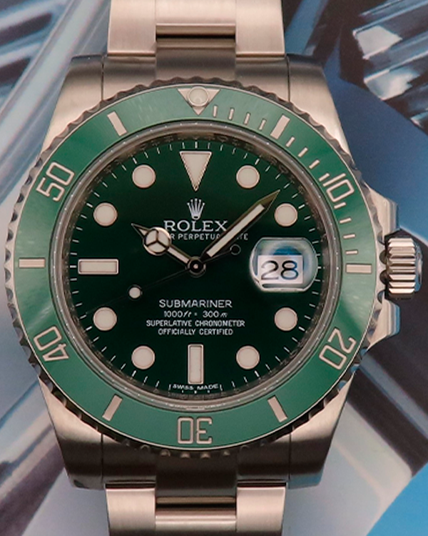 No Reserve - Rolex Submariner Date Hulk (116610LV) – Grailzee