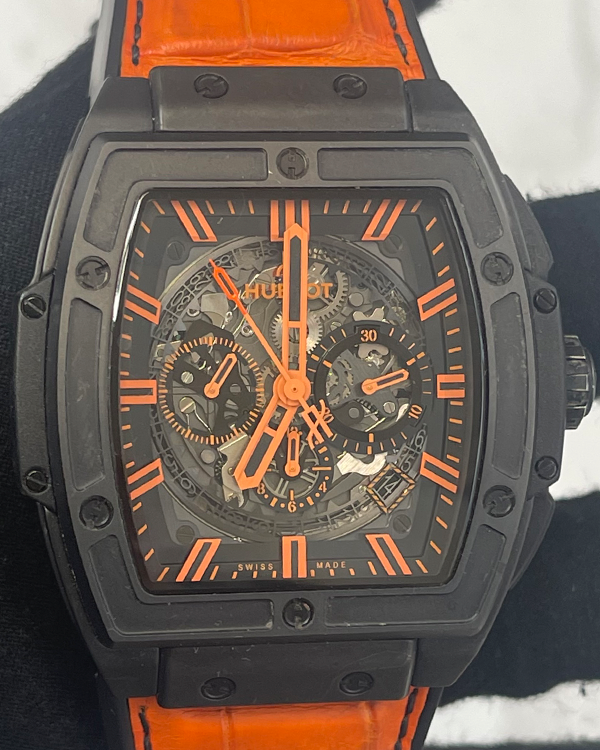 Hublot on sale orange strap