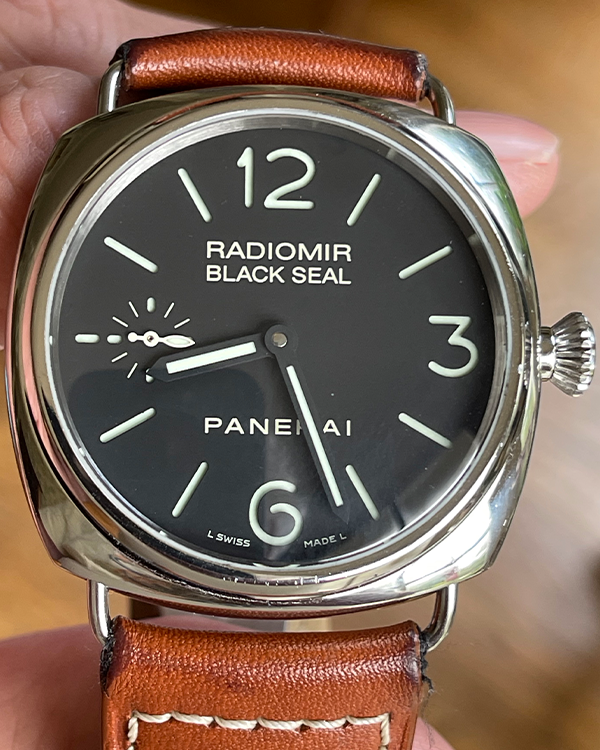 2008 Panerai Radiomir Black Seal Steel Black Dial PAM00183