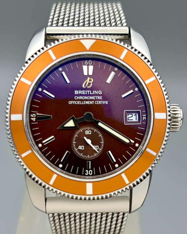 No Reserve - Breitling Superocean Heritage 38MM Bronze Dial Steel