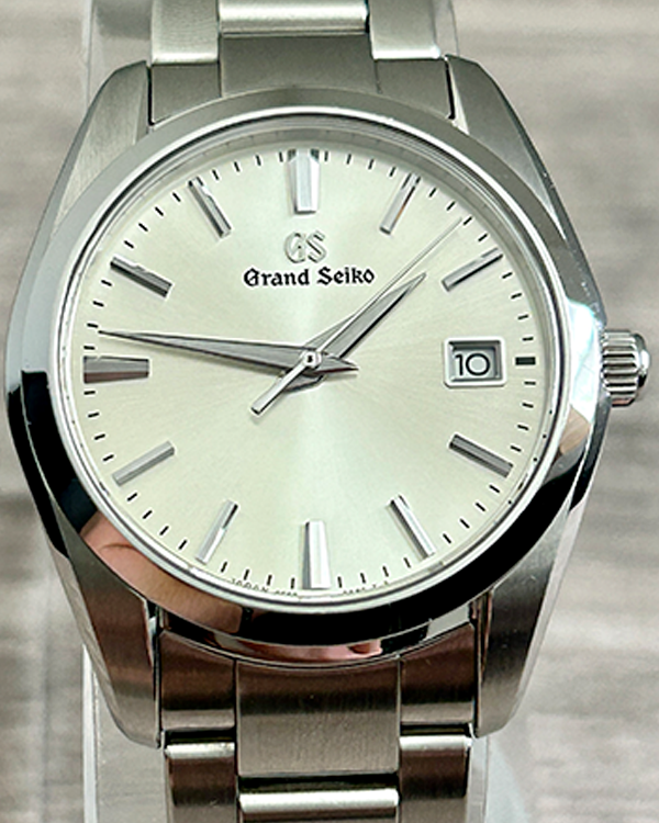 2019 Grand Seiko Heritage Collection 37MM Quartz Silver Dial Steel