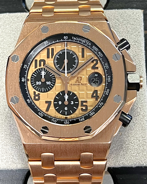 Audemars piguet 42mm sales rose gold