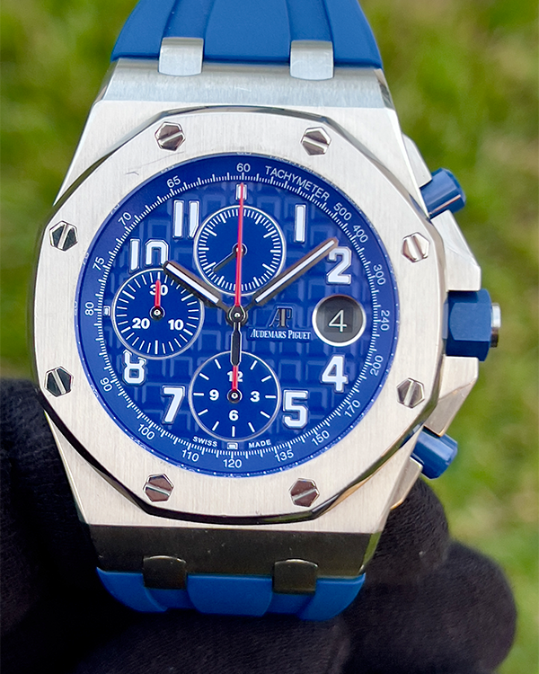 Audemars Piguet Royal Oak Offshore Indigo 42MM Blue Dial Rubber