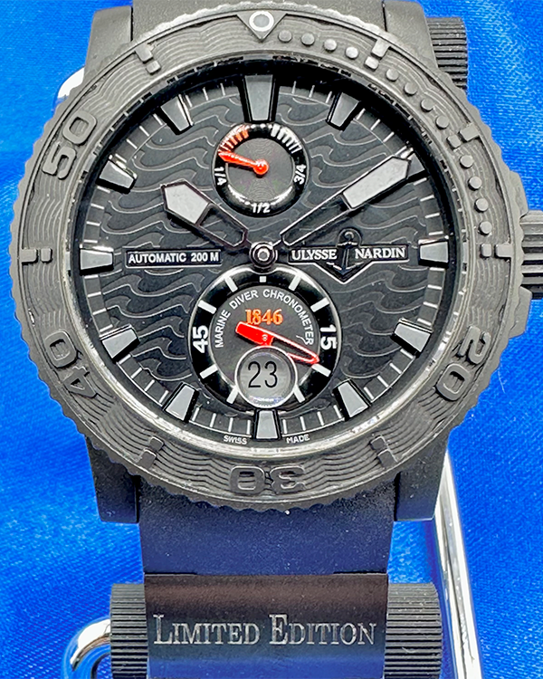 2010 Ulysse Nardin Maxi Marine Diver Black Ocean Limited Edition