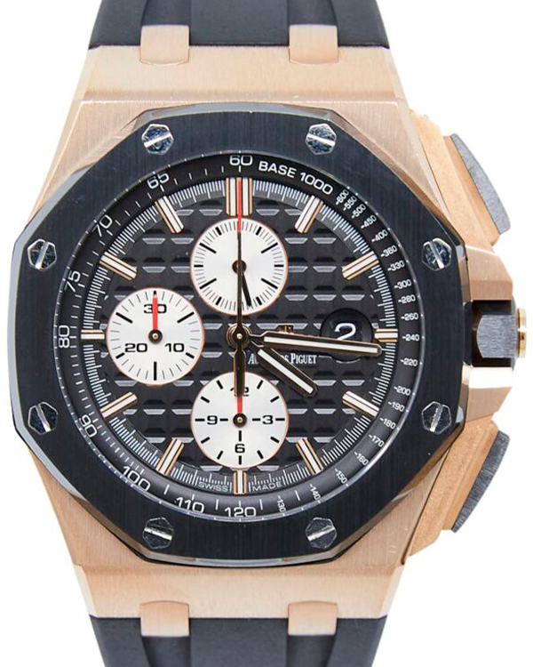 2013 Audemars Piguet Royal Oak Offshore Chronograph 44MM Black Dial Ru ...