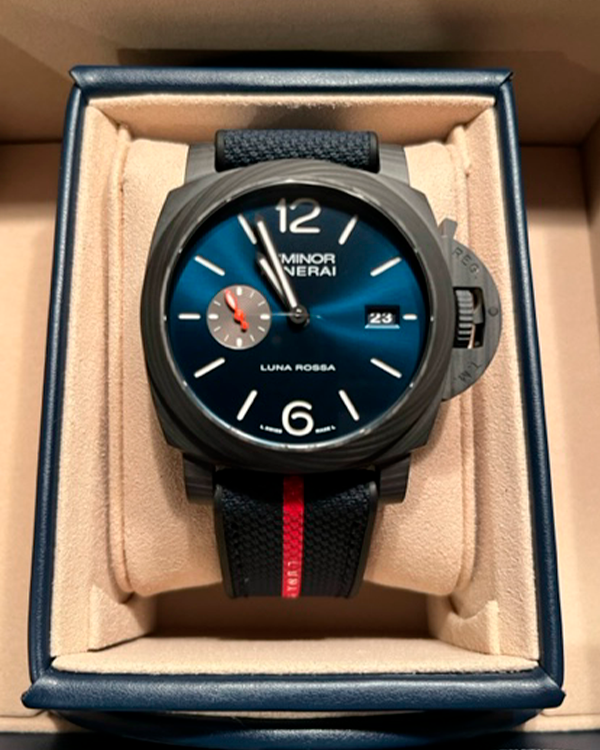 New Release 2023 Panerai Luminor Marina Carbotech Luna Rossa