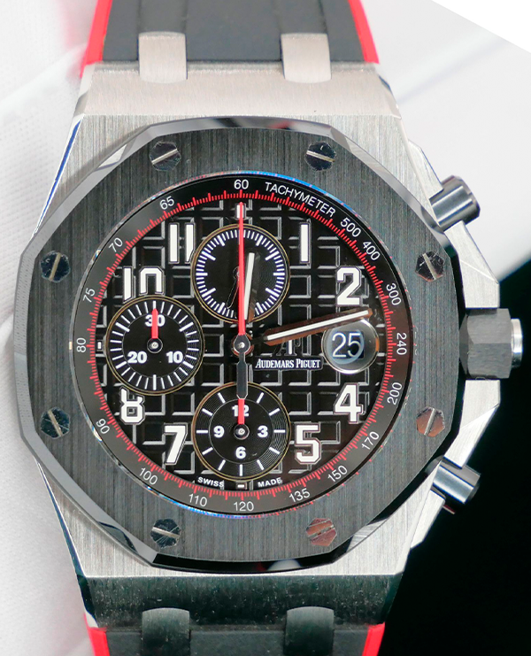 Audemars piguet 2024 black red