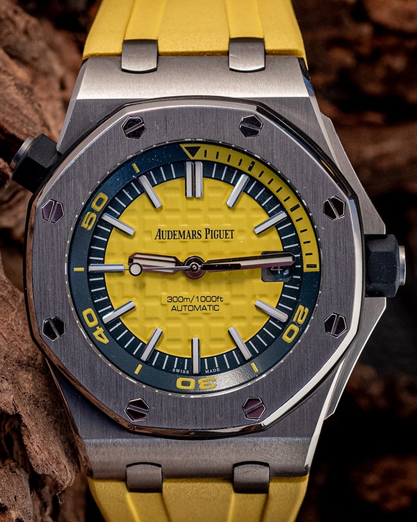 2017 Audemars Piguet Royal Oak Offshore Diver 42MM Yellow Dial 2017 Audemars Piguet Royal Oak Offshore Diver 42MM Yellow Dial