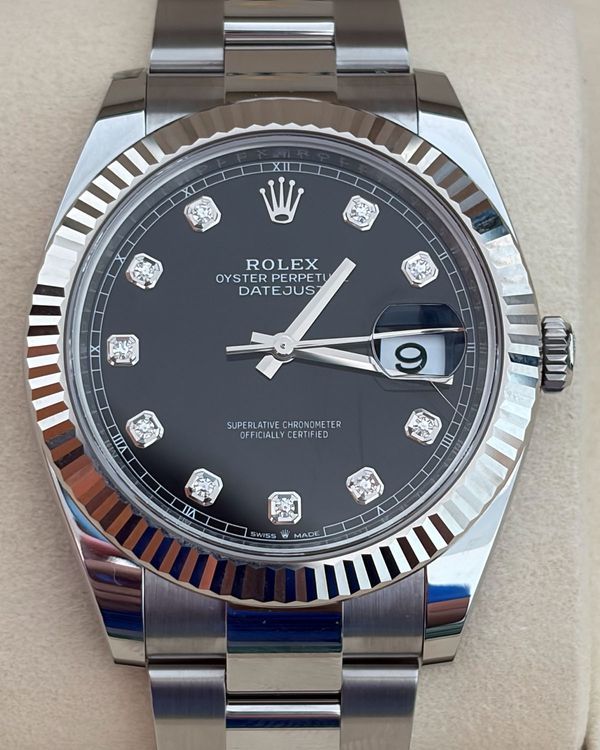 2026 Rolex Datejust 41MM Black Dial Oyster Bracelet (126334