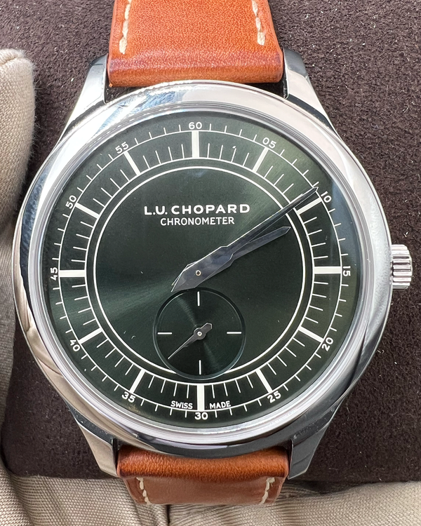 2024 Chopard L.U.C. XPS 40MM Forest Green Dial Leather Strap