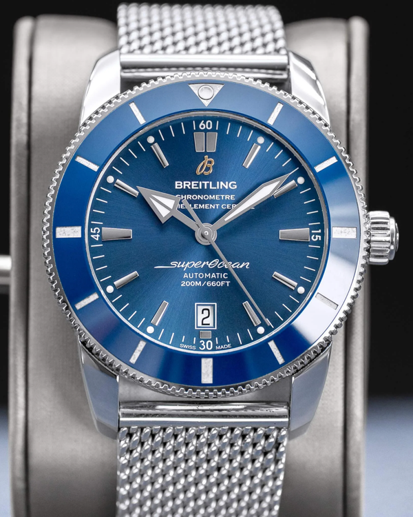 2018 Breitling Superocean Heritage II 46MM Blue Dial Steel