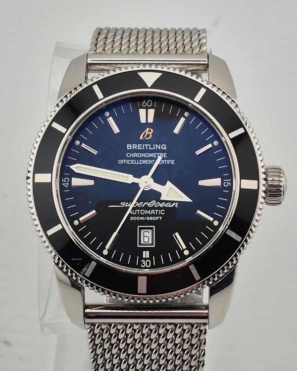 No Reserve - 2009 Breitling Superocean Heritage II 46MM Black Dial