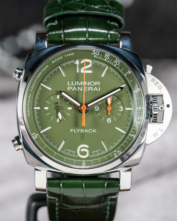 純正】OFFICINE PANERAI ラバーベルト オリーブグリーン 24MM/22MM