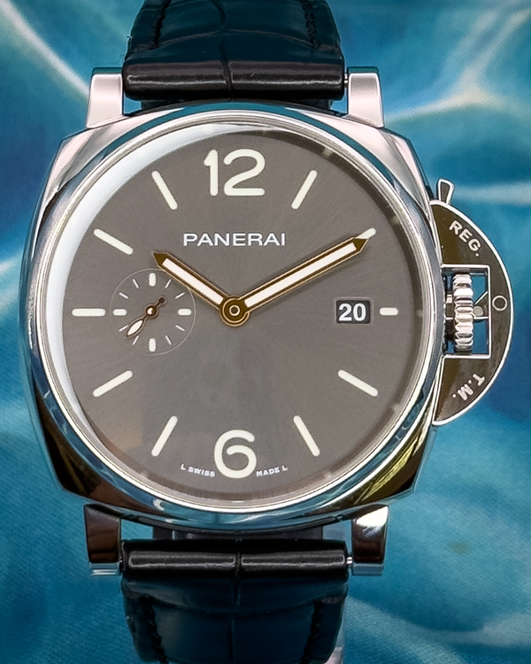 2025 Panerai Luminor Due 42MM Grey Dial Leather Strap (PAM01250