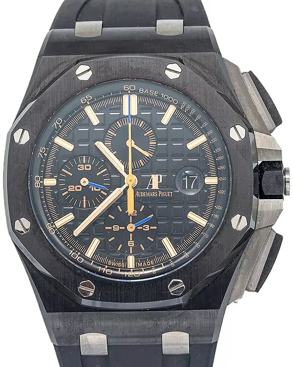 2017 Audemars Piguet Royal Oak Offshore Chronograph 44MM Black Dial Ru ...