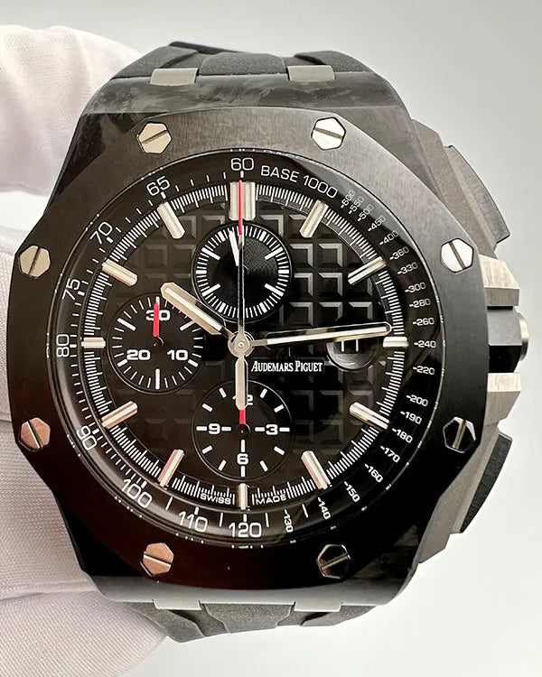 2013 Audemars Piguet Royal Oak Offshore Chronograph 44MM Black Dial Ru ...